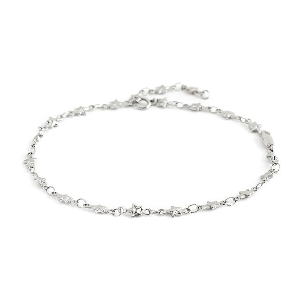 Cavigliera catena con stelle - Gioielleria Fondente