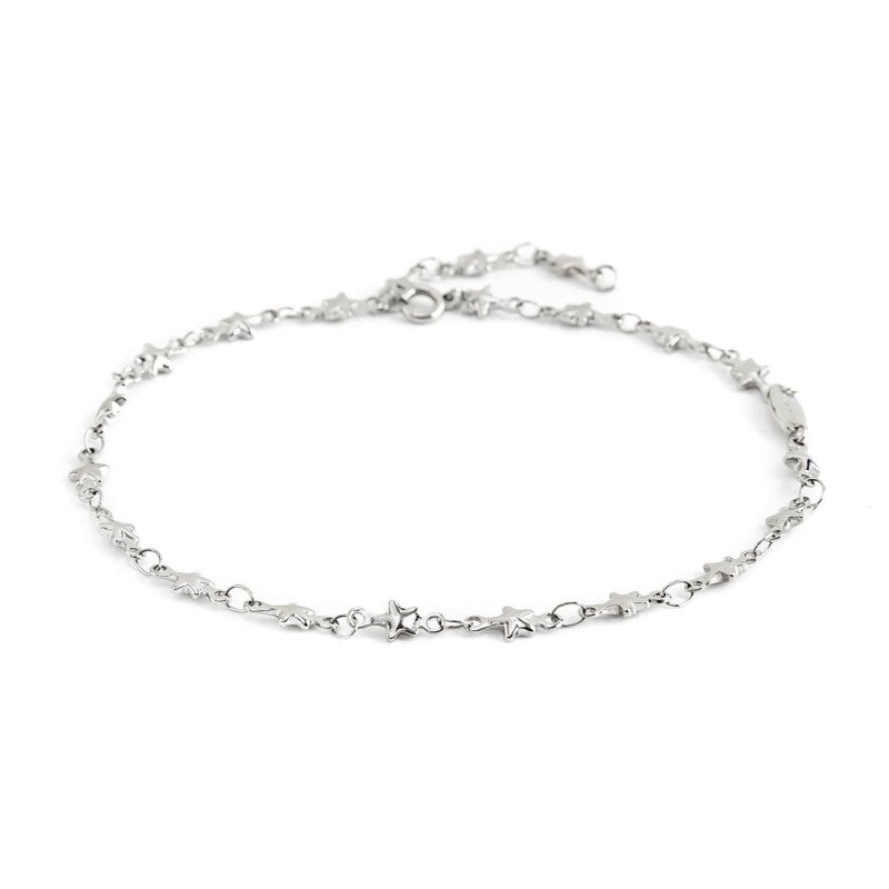 Cavigliera catena con stelle - Gioielleria Fondente