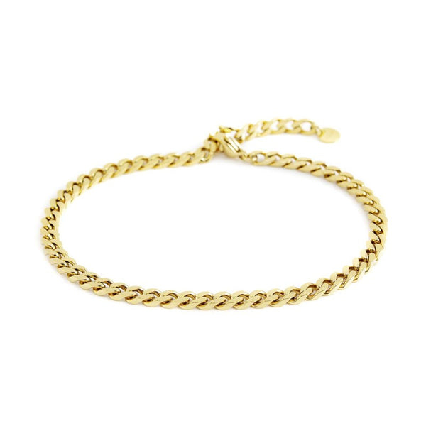 Cavigliera catena grumetta - Gioielleria Fondente