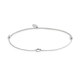 Cavigliera catena serpentine con nodo