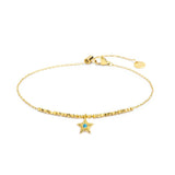 Cavigliera stella - Gioielleria Fondente