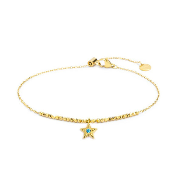 Cavigliera stella - Gioielleria Fondente