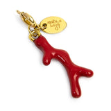 Charm corallo grande