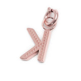 Charm lettera K con cristalli - Gioielleria Fondente