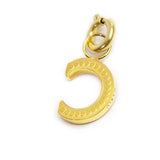 Charm lettera C con cristalli - Gioielleria Fondente