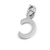 Charm lettera C con cristalli - Gioielleria Fondente
