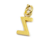 Charm lettera Z con cristalli - Gioielleria Fondente