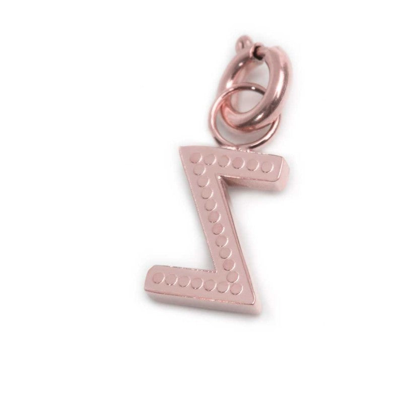 Charm lettera Z con cristalli - Gioielleria Fondente