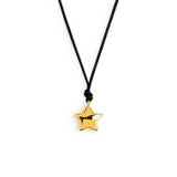 Collana cordino con stella