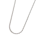Collana catena a corda 2mm