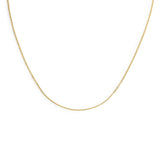 Collana catena cutting cross con centrale filo rigido