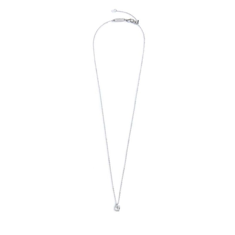 Collana catena cutting cross zircone centrale 5.25mm