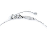 Collana catena cutting cross zircone centrale 7mm