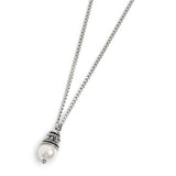 Collana catena grumetta con pendente - Gioielleria Fondente