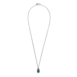 Collana catena grumetta con pendente - Gioielleria Fondente