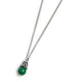 Collana catena grumetta con pendente - Gioielleria Fondente