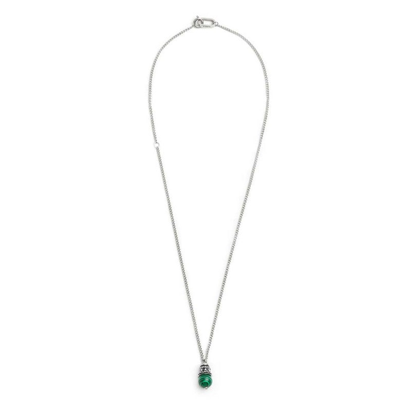 Collana catena grumetta con pendente - Gioielleria Fondente