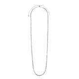 Collana catena "o" e catena square wire twist
