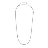 Collana catena snake quadrata