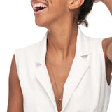 Collana con ala pendente e perla - Gioielleria Fondente