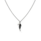 Collana con ala pendente e perla - Gioielleria Fondente