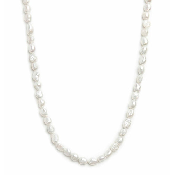 Collana con perle di fiume masticate - Gioielleria Fondente