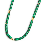 Collana con pietre a rondelle - Gioielleria Fondente
