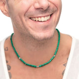 Collana con pietre a rondelle - Gioielleria Fondente