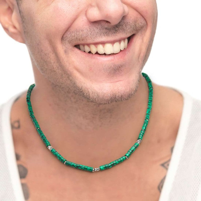 Collana con pietre a rondelle - Gioielleria Fondente
