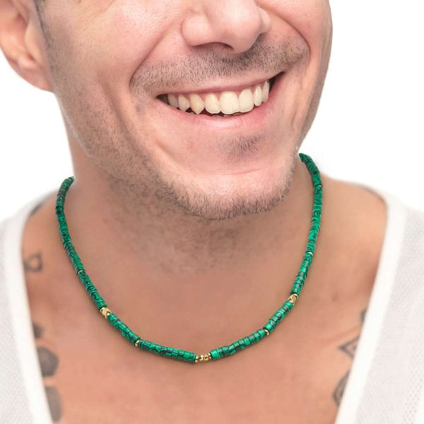 Collana con pietre a rondelle - Gioielleria Fondente