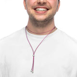 Collana cordino a laccio