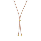 Collana cordino a laccio