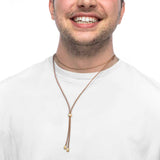 Collana cordino a laccio