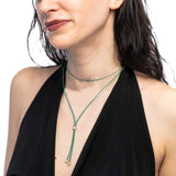 Collana cordino a laccio