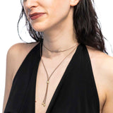 Collana cordino a laccio