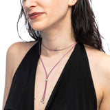 Collana cordino a laccio
