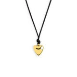 Collana cordino con cuore