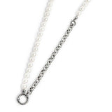 Collana perle con catena a sfere - Gioielleria Fondente