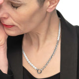 Collana perle con catena a sfere - Gioielleria Fondente