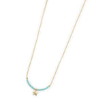 Collana stella marina e miyuki