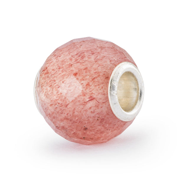 Quarzo Fragola Rotondo Sfaccettato - Gioielleria Fondente