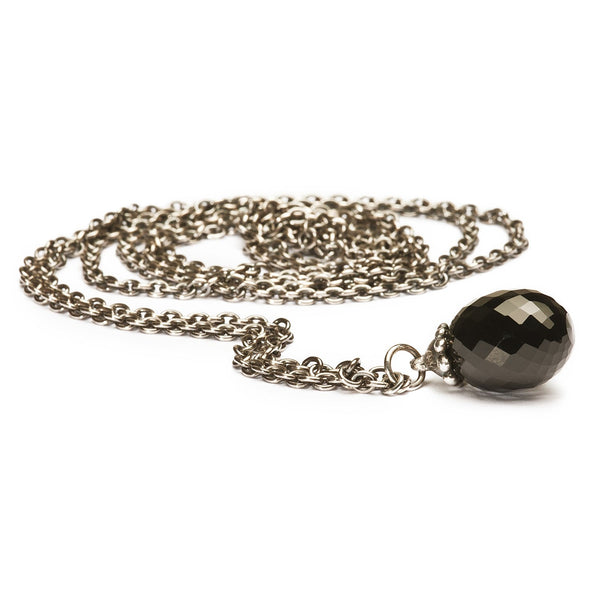 Collana d'argento con onice nero - Gioielleria Fondente