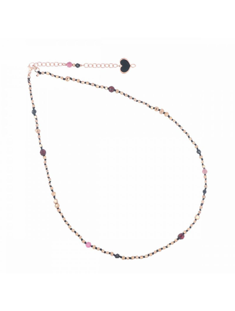 Girocollo Nodi Nero - Gioielleria Fondente