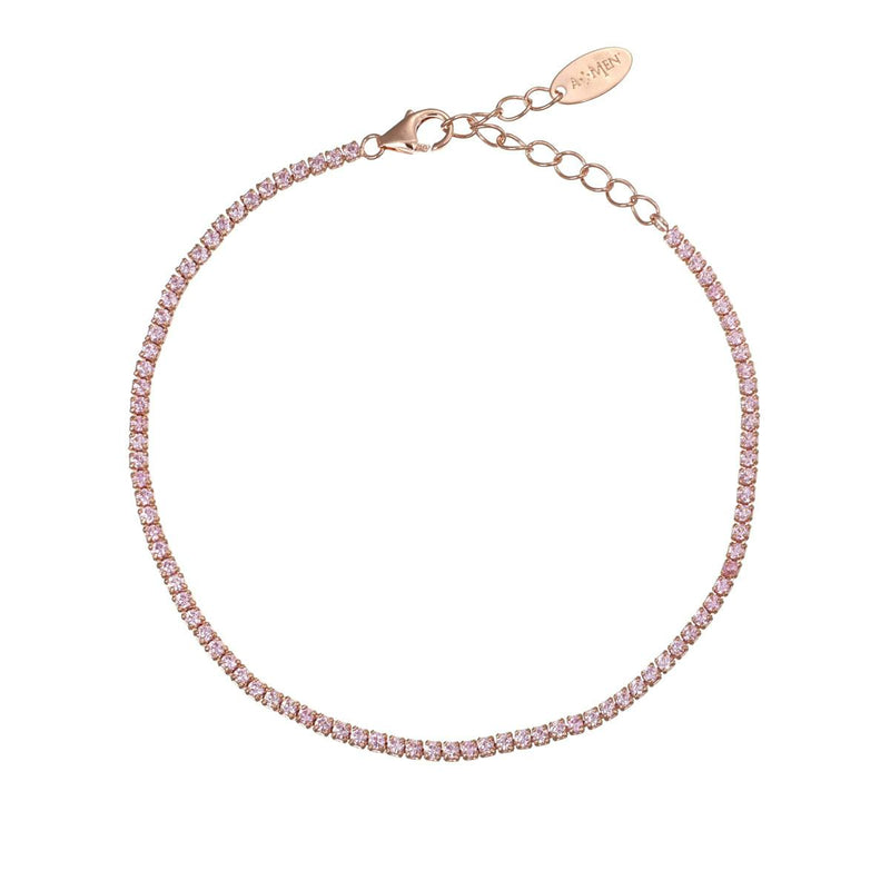 Bracciale Tennis Mania Rosé con Zirconi Rosa