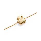 Bracciale i tesorini con sagoma bimba in oro giallo