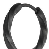 Orecchino a cerchio ritorto 1,7 cm