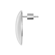 Orecchino a lobo bottone 2,5cm