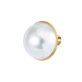 Orecchino a lobo con perla 1,5cm