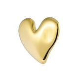 Orecchino a lobo cuore irregolare 2,1cm