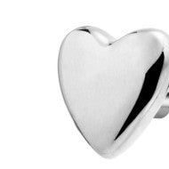 Orecchino a lobo cuore